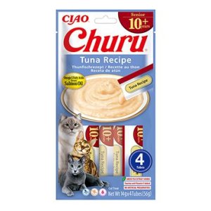 Churu Cat Senior 10+ Tuna Recipe 4x14g
