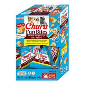 Churu Cat BOX Fun Bites Chicken wraps Tuna 8x12g