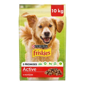 Friskies Active s hovězím 10 kg