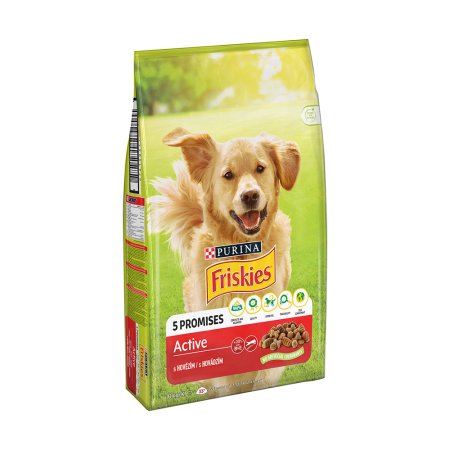 Friskies Active s hovězím 10 kg
