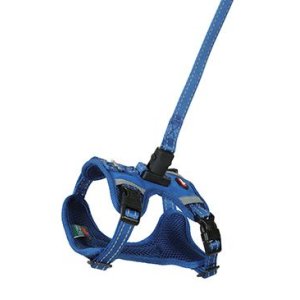 Postroj pes s vodítkem 2m CLIP&GO modrá XS Zolux