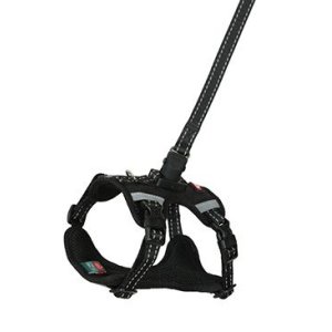 Postroj pes s vodítkem 2m CLIP&GO černá XS Zolux