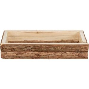 Krmná miska pro hlodavce, 450 ml/ 27 x 5 x 13 cm, borové dřevo