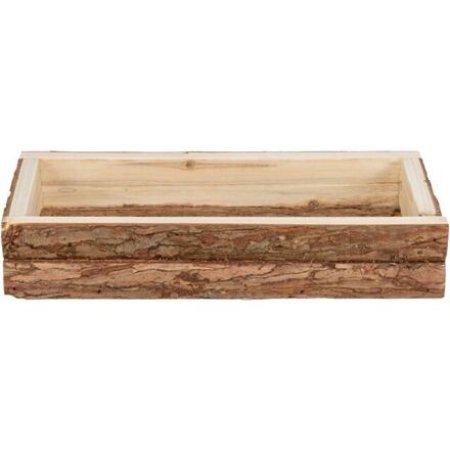 Krmná miska pro hlodavce, 450 ml/ 27 x 5 x 13 cm, borové dřevo