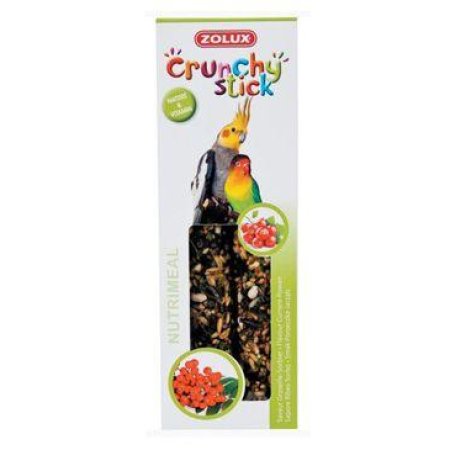 Crunchy Stick Large parakeet Rybíz/Jeřabiny 2ks Zolux (POŠKOZENÝ OBAL)