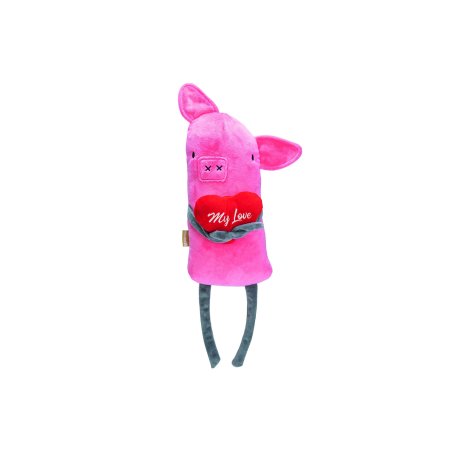Beeztees Plyšová hračka pro psy Zamilované prasátko 45cm