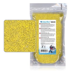 Akvarijní štěrk žlutý 300 g DECO