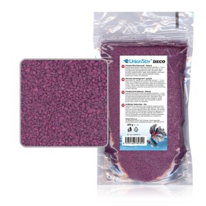 Akvarijní štěrk fialový 300 g DECO