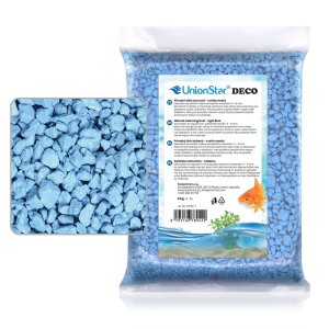 Akvarijní štěrk sv. modrý 2 kg DECO