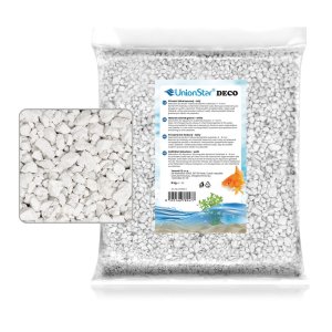Akvarijní štěrk bílý 5 kg DECO