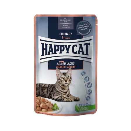 Happy Cat Kapsička Culinary Atlantik-Lachs 85 g (EXPIRACE 01/2025)
