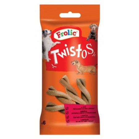FROLIC pochoutka Twistos 105 g (EXPIRACE 04/2025)
