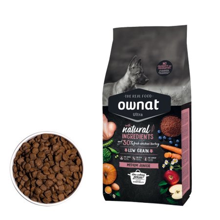 OWNAT ULTRA DOG Medium Junior 3kg (EXPIRACE 04/2025)
