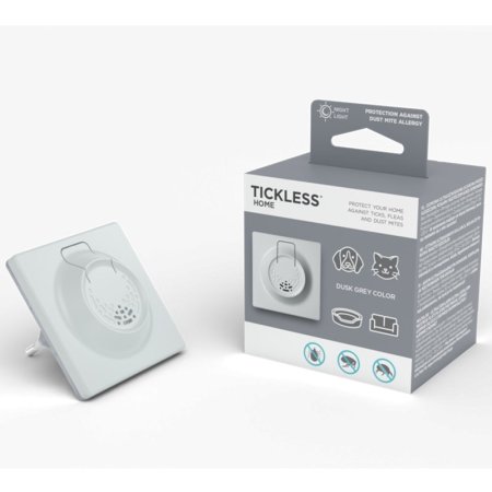 TICKLESS Home Ultrazvukový odpuzovač klíšťat, blech a roztočů pro domácnost šedý