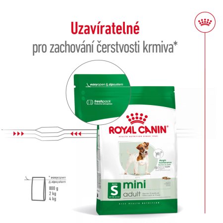 Royal Canin Mini Adult 8 + 1 kg
