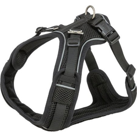 FlexMesh Premium postroj, široký střih, černá, S-M, 48-69 cm
