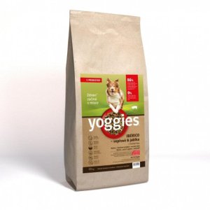 Yoggies Ibérico vepřové maso s jablky, granule lisované za studena s probiotiky 20 kg