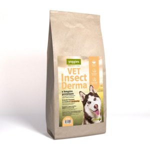Yoggies VET Insect Derma s hmyzím proteinem, granule lisované za studena s probiotiky 10 kg