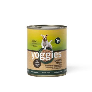 Yoggies jehněčí konzerva s bramborem a karotkou 800 g