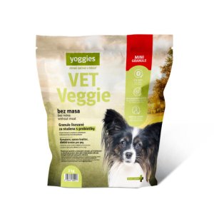 Yoggies VET Veggie bez masa, minigranule lisované za studena s probiotiky 2 kg