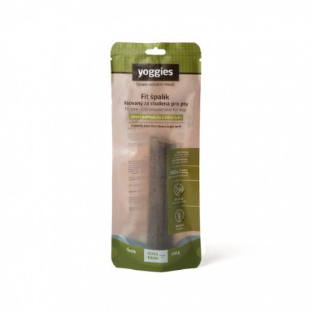 Yoggies Fit špalík lisovaný za studena pro psy 120g