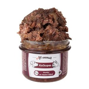 All Animals kočkopes sklo Hovězí ve vlastní šťávě 200g
