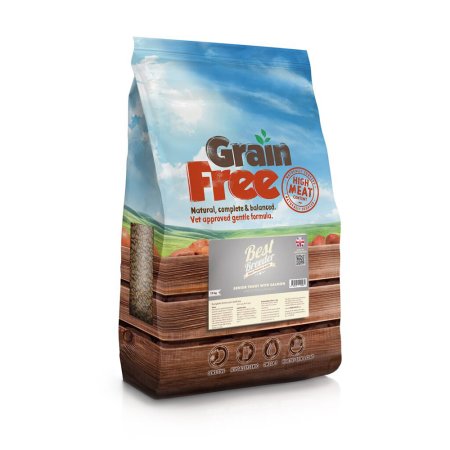 Best Breeder Grain Free Senior Trout with Salmon, Sweet Potato & Asparagus 2 kg