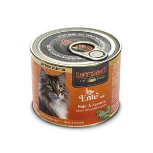 Leonardo Superior Selection Kachní s kuřecím a mrkví 200 g