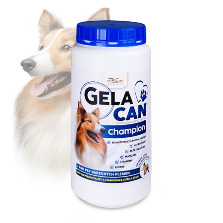 Gelacan Champion pro barevné psy 500 g