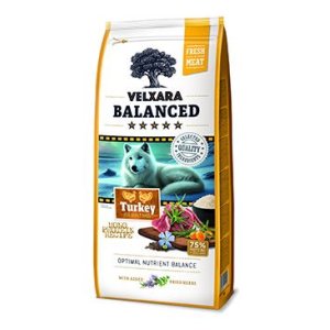 Velxara Balanced FM Dog Adult Monoprot.Turkey&Rice12kg