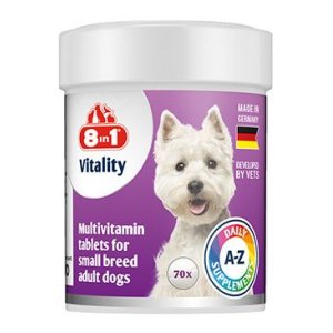 Vitality Multivitamin 8in1 for Small Breeds 70tbl