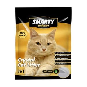 Podestýlka Smarty Exclusive silikát, jablko 16l