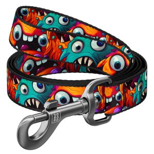 WAUDOG vodítko nylon Příšerky (M/122cm/2,0cm) 