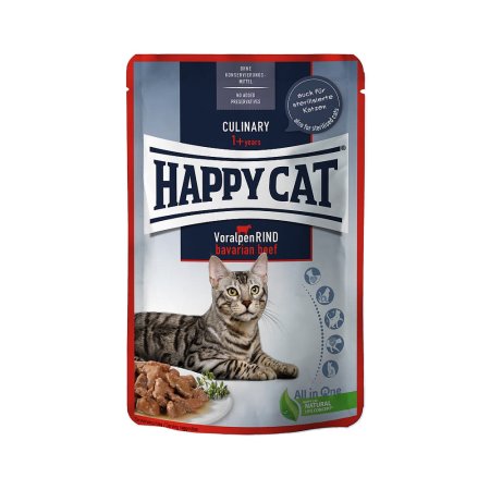Happy Cat Kapsička Culinary Voralpen-Rind 85g (EXPIRACE 12/2024)