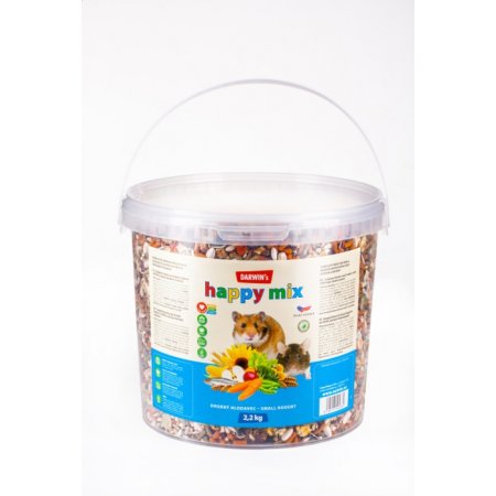 DARWINS drobný hlodavec happy mix 2,2 kg (EXPIRACE 04/2025)