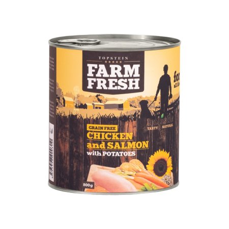 Farm Fresh Chicken and Salmon with Potatoes 400 g (EXPIRACE 05/2025)
