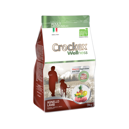 Crockex Wellness Adult Lamb & Rice 12 kg (EXPIRACE 07/2025)