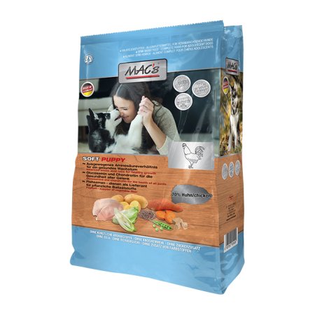MACs Dog Soft kuře pro štěňata 1,5kg (EXPIRACE 06/2025)