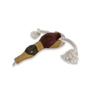 PafDog Kačer Larry z kůže a juty 45cm