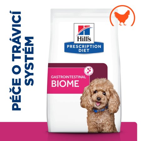 Hill’s Prescription Diet Gastrointestinal Biome Mini Péče o zažívání 6 kg (EXPIRACE 06/2025)