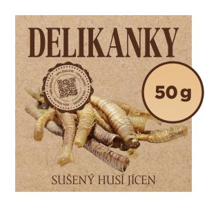 Delikan Delikanky husí jícen 50 g