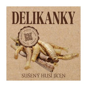 Delikan Delikanky husí jícen 150 g