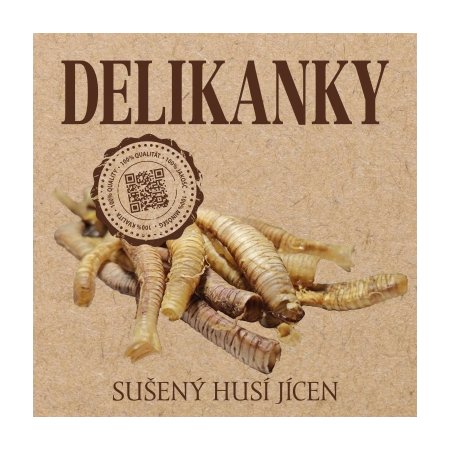 Delikan Delikanky husí jícen 150 g
