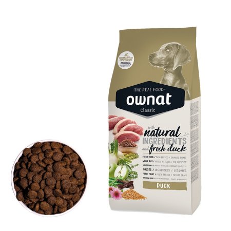 OWNAT CLASSIC DOG Duck 4kg (EXPIRACE 05/2025)