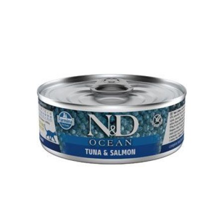 N&D CAT OCEAN Adult Tuna & Salmon 70g (EXPIRACE 11/2024)