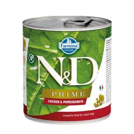 N&D DOG PRIME Adult Chicken & Pomegranate 285g (EXPIRACE 05/2025)