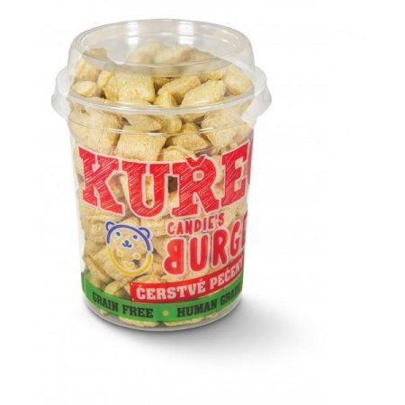 CANDIES Burger kuřecí 60 g (EXPIRACE 03/2025)