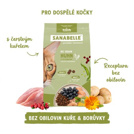 Bosch Cat Sanabelle No Grain Chicken 2 kg