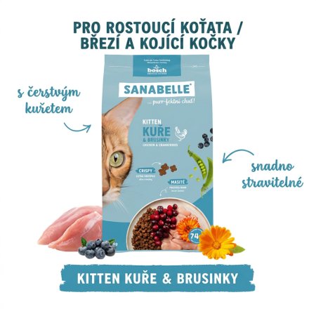 Bosch Cat Sanabelle Kitten Chicken 8 kg