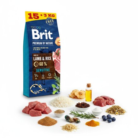 Brit Premium by Nature Sensitive Lamb 18 kg